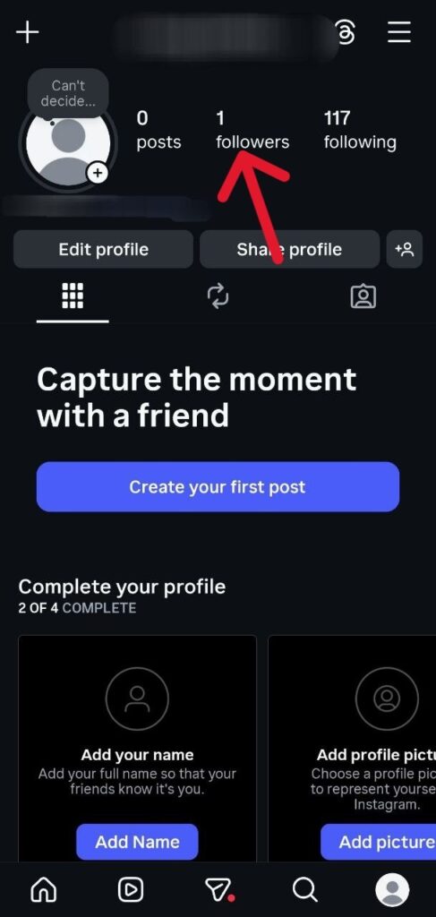 followers on instagram