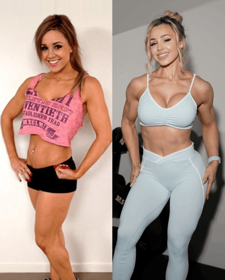 Stephanie Sanzo before after photo
