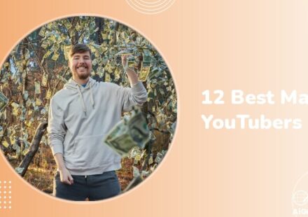 mr beast as the cover of best male YouTube creators article