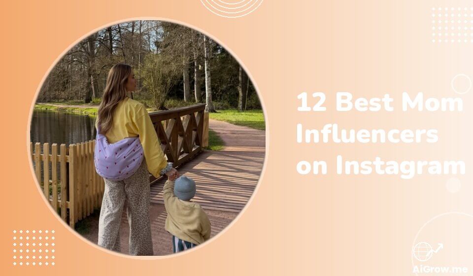 photo of a mom and her son as the cover for mom influencers on Instagram article