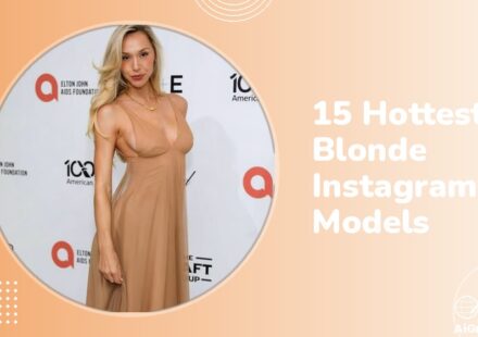 A blonde girl as the cover of hpttest blonde models on Instagram