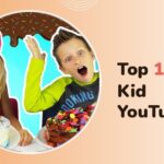 Two YouTuber kids (a girl and a boy) looking surprized amd the feature image of Kid Vloggers