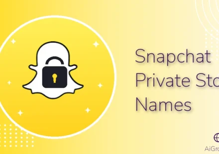 Feature image for 'Snapchat Private Story Names' with the Snapchat ghost holding a padlock, symbolizing a private story.