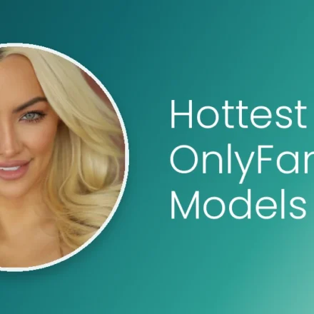 Hottest OnlyFans models 2026 — featured image with blonde model portrait on teal gradient background, models.AiGrow.me